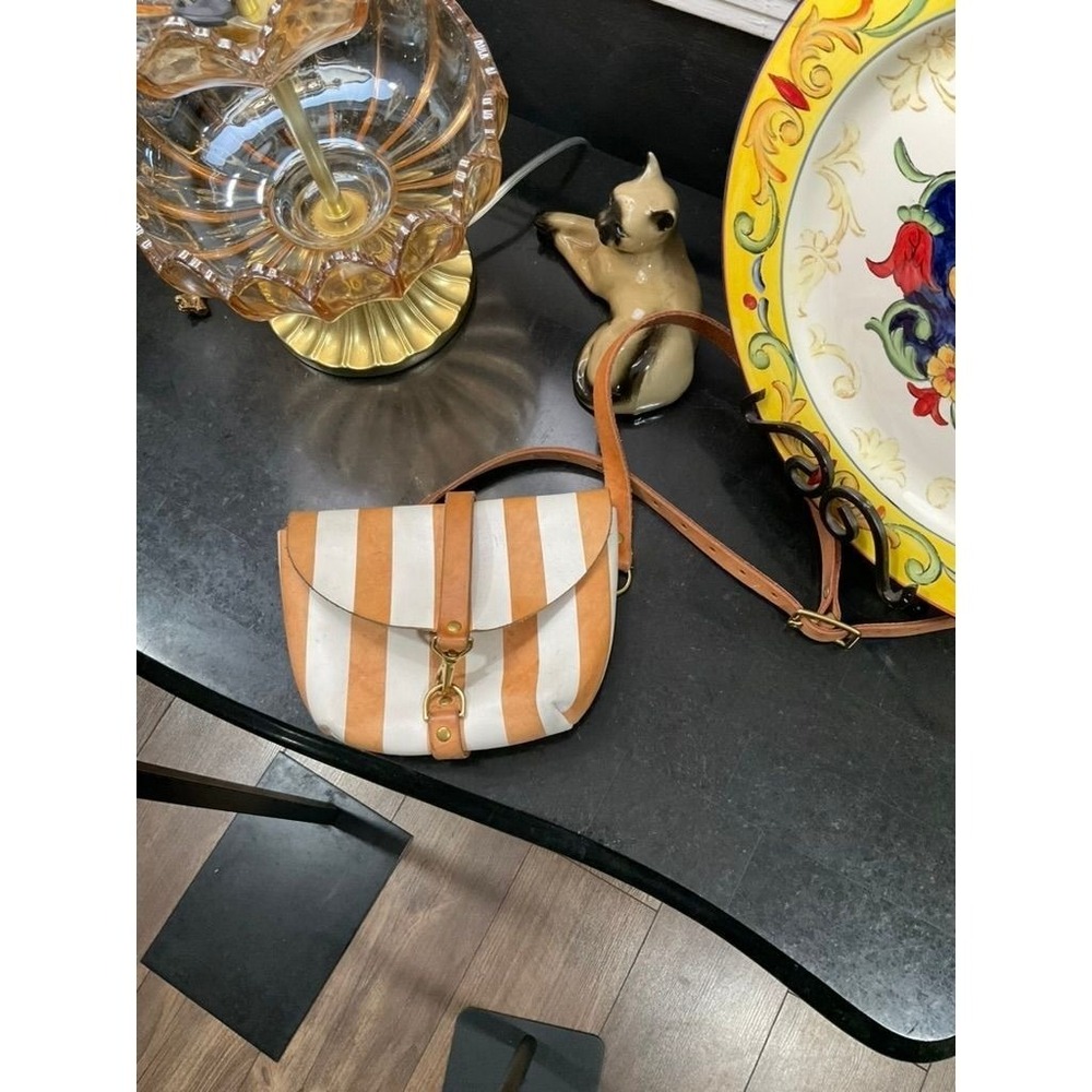 510- RARE Glad and Young Striped Big Sister belt bag